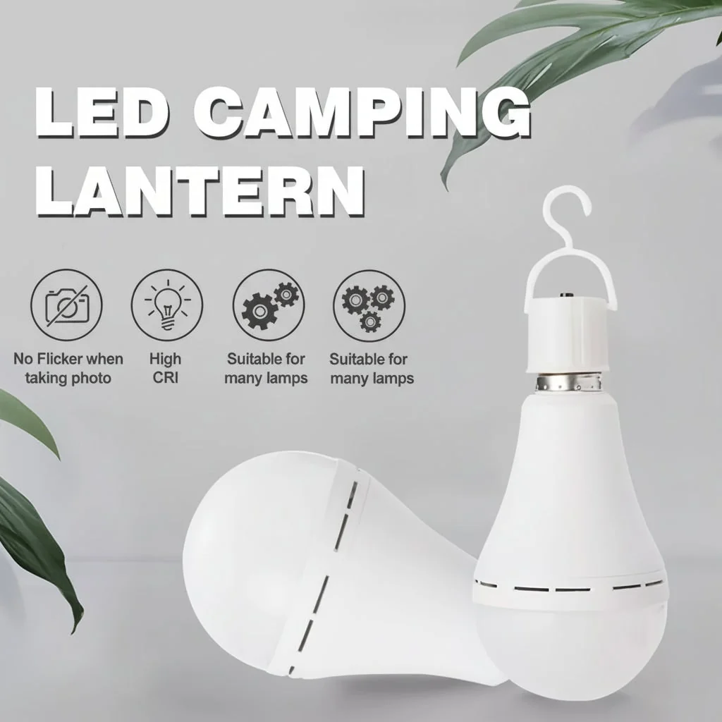 Battery-Powered Light Bulb Emergency Portable Hook Design - Image 9